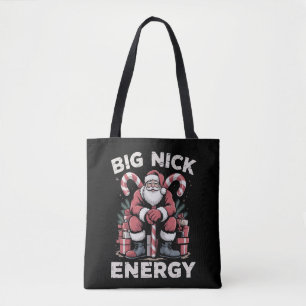 Tote Bag Big Nick Énergie Drôle Père Noël Noël