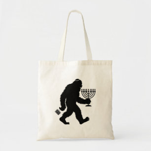 Tote Bag Bigfoot juif Hanukkah Chanukah Humour Hilarant
