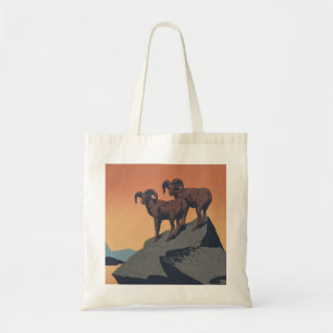Tote Bag Bighorn Sheep American West Wildlife