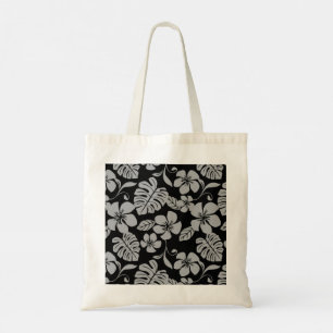 TOTE BAG BIKINI ROSE (NOIR/GRIS)