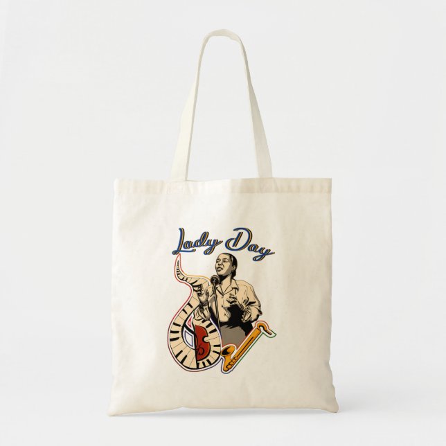 Tote Bag Billie Holiday (Devant)