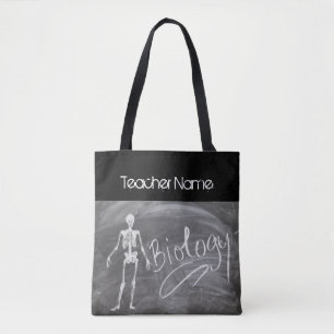 Tote Bag Biologie Enseignant Cadeau squelette cadeau Person