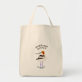 Tote Bag bird of hope_american avocet トートバッグ