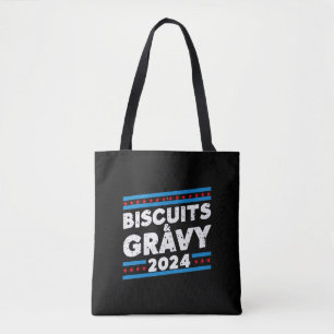 Tote Bag Biscuits et Sauce 2024 Élection Présidentielle
