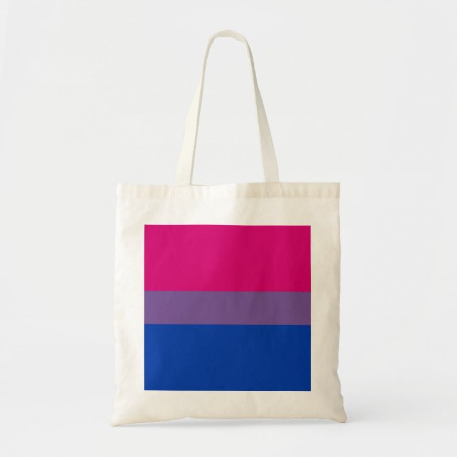 Tote Bag Bisexual pride (Devant)