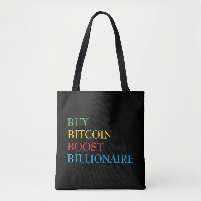 Tote Bag Bitcoin Crypto (Devant)