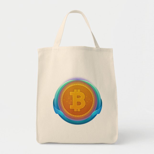 TOTE BAG BITCOIN CRYPTOCURANCE (Devant)