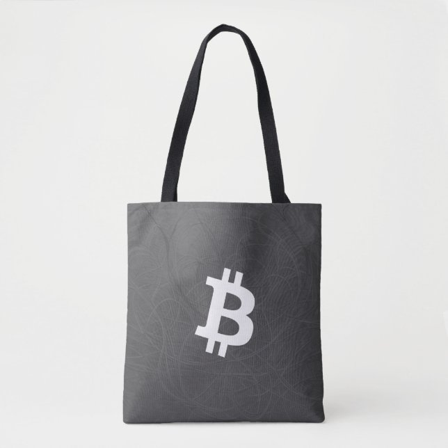 Tote Bag Bitcoin Neuron Grey (Devant)