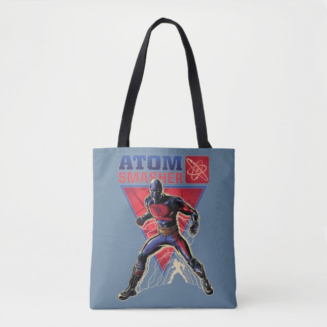 Tote Bag Black Adam | Atom Smasher Character Graphic (Devant)