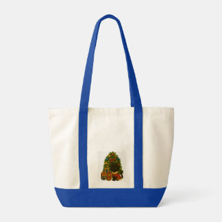 Tote Bag “Black Cat Emi and the Christmas Tree”