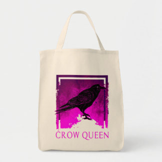 Tote Bag Black Crow Reine Oiseau d'observation Idée cadeau 