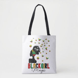 Tote Bag Black Girl Magic Afro Femme