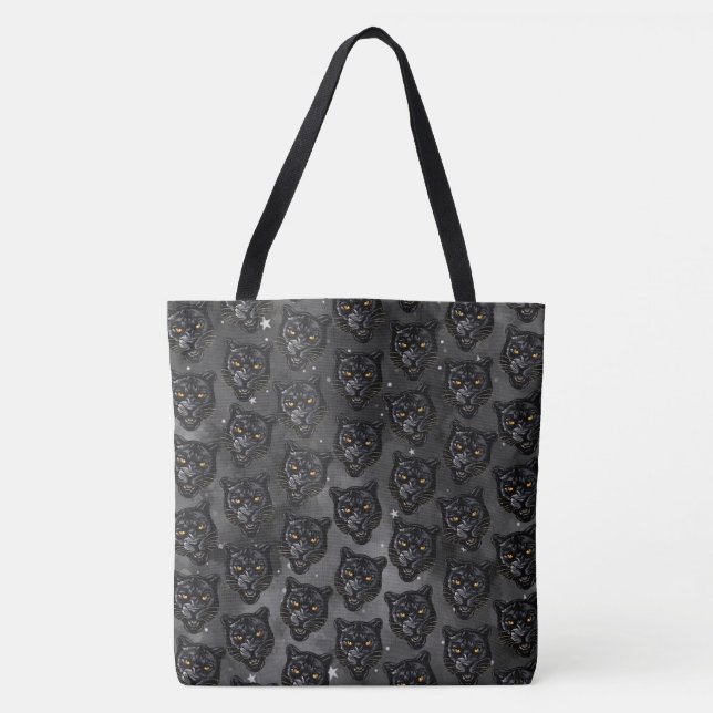 Tote Bag Black Panther (Devant)