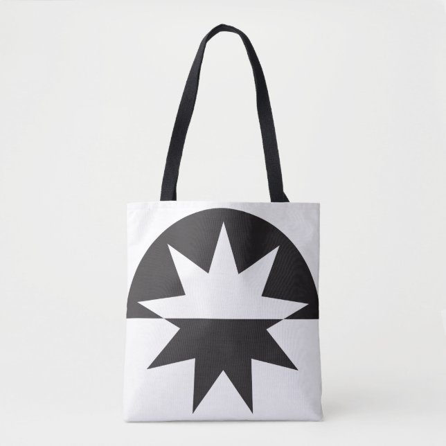 Tote Bag Black White Deco (Devant)