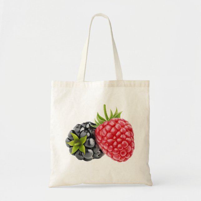Tote Bag Blackberry et framboise (Devant)
