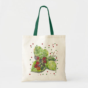 Tote Bag BlackBerry vert et rouge