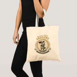 Tote Bag Blaireau Drôle et Grincheux "Club Officiel des Gro