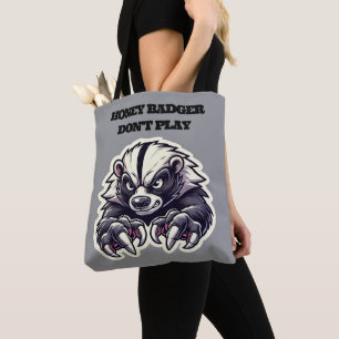 Tote Bag Blaireau Super Mauvais