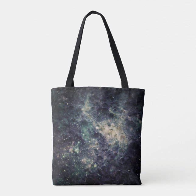 Tote Bag Bleak Galaxy Space Rock Cool (Dos)