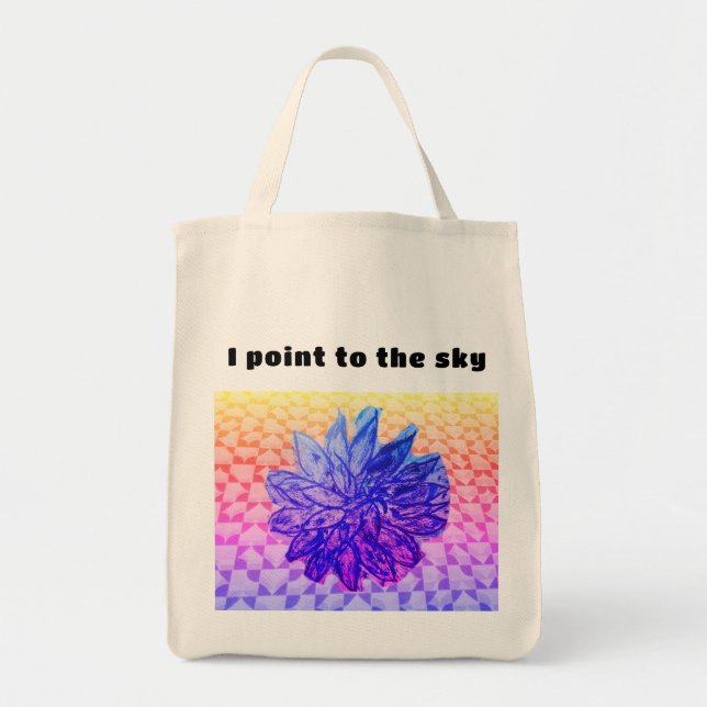 Tote Bag Bleu (Devant)