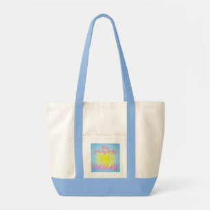 Tote Bag Bleu Bonne Journée Pour Jouer Au Pickleball