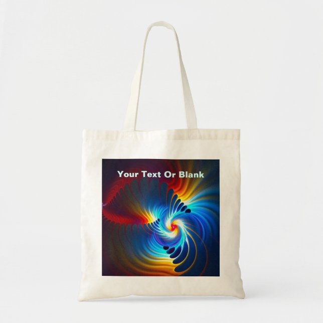 Tote Bag Bleu gravitationnel (Devant)