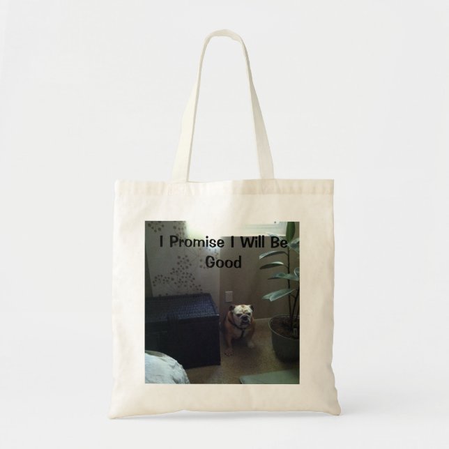 Tote Bag Bleus de bouledogue (Devant)
