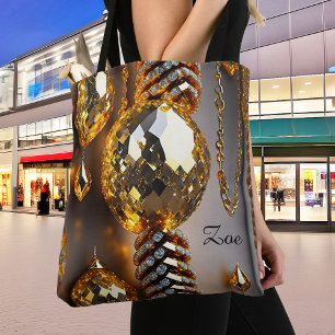 Tote Bag Blink ! Belle bijoux de chaos en or