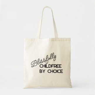 Tote Bag Blissful Childfree par choix