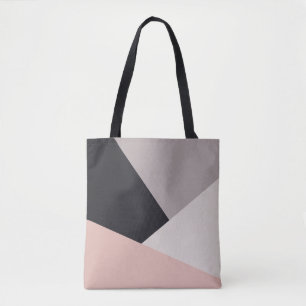 Tote Bag Bloc géométrique élégant moderne élégant de