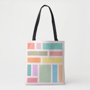 Tote Bag Blocs géométriques Abstraits