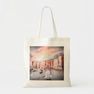 Tote Bag Blondie Dans Venise Romantique