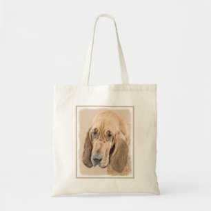 Tote Bag Bloodhound Peinture - Joli chien d'origine art