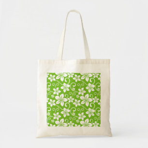 TOTE BAG BLUE HAWAII (LIME)