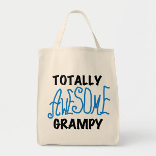 Tote Bag Blue Totalement génial Tshirts et cadeaux Grampy