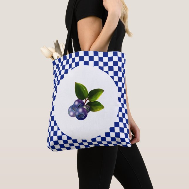 Tote Bag Blueberries (De près)