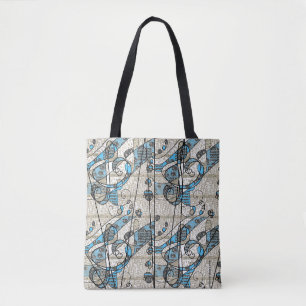 Tote Bag Blues musicaux Fourre-tout