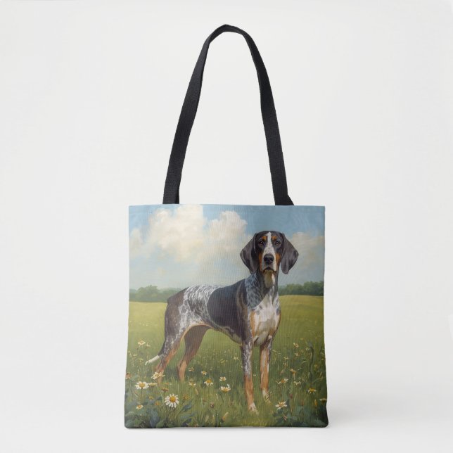 Tote Bag Bluetick Coonhound (Devant)