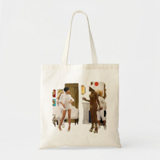 Tote Bag Bob The Drag Queen - White A$$ Party