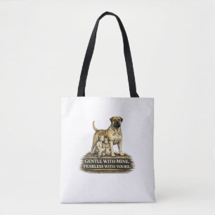 Tote Bag Boerboel – Doux avec les miens, intrépide avec les