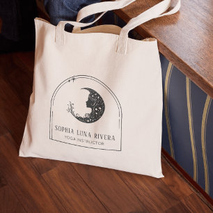 Tote Bag Boho Arch Crescent Céleste Lune Feminine