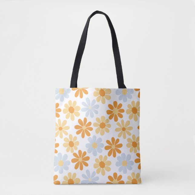 Tote Bag Boho Daisy (Devant)
