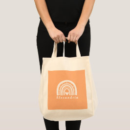 Tote Bag Boho de pêche personnalisée