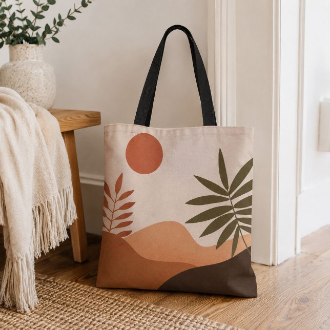 Tote Bag Boho Desert Soleil  (Créateur téléchargé)