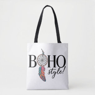 Tote Bag Boho Dreamcatcher Free Spirit Style Femme Mode