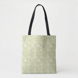 Tote Bag Boho Fourre-tout minimaliste - Sage Green & Eco Fr