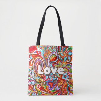 Tote Bag Boho Love