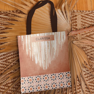 Tote Bag Boho Macrame Bachelorette Sud-Ouest
