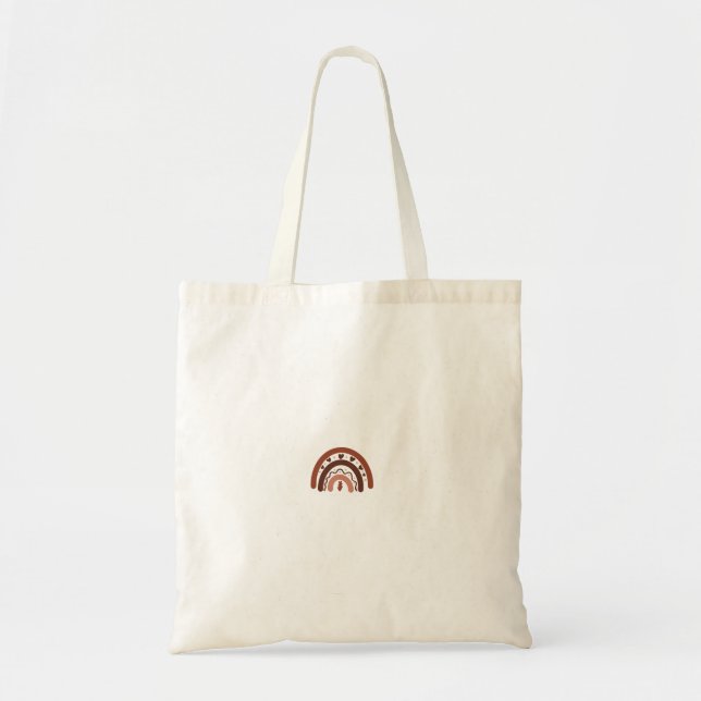 Tote Bag Boho Rainbow Cup (Devant)
