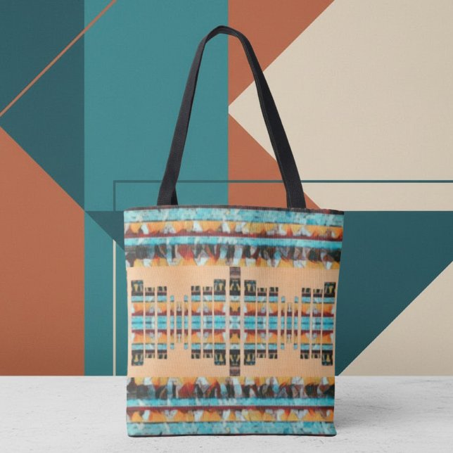 Tote Bag Boho Southwest Inspiré (Créateur téléchargé)